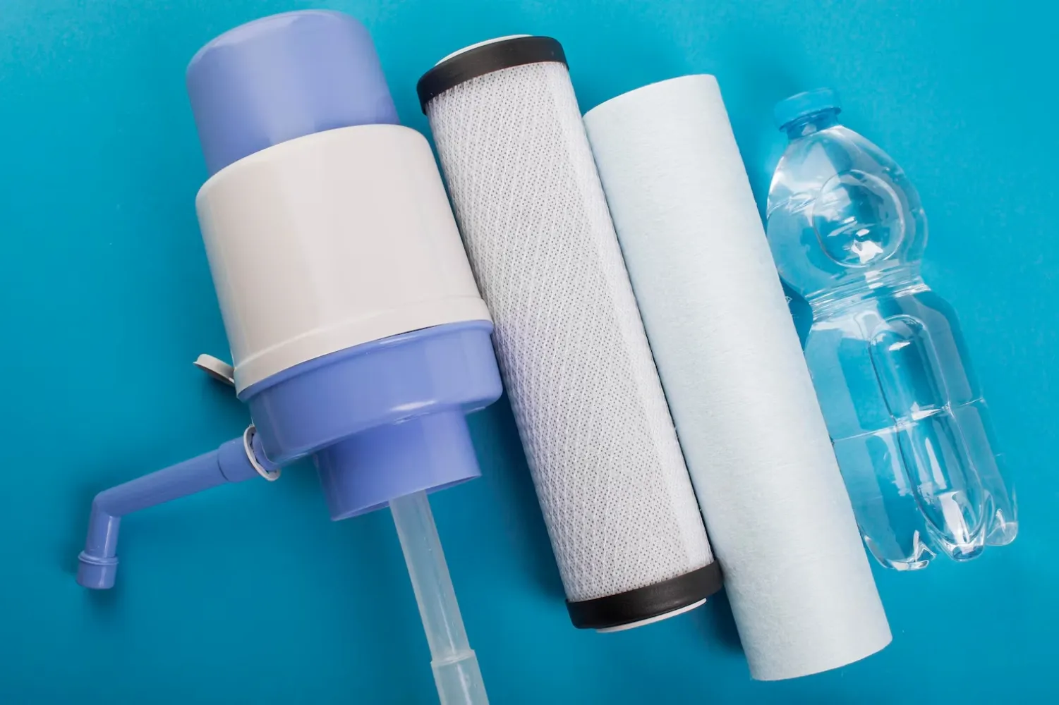 manual water pump water filters