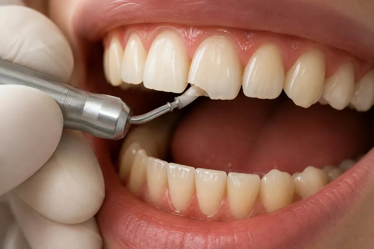 Broken & Chipped Tooth Treatment Before