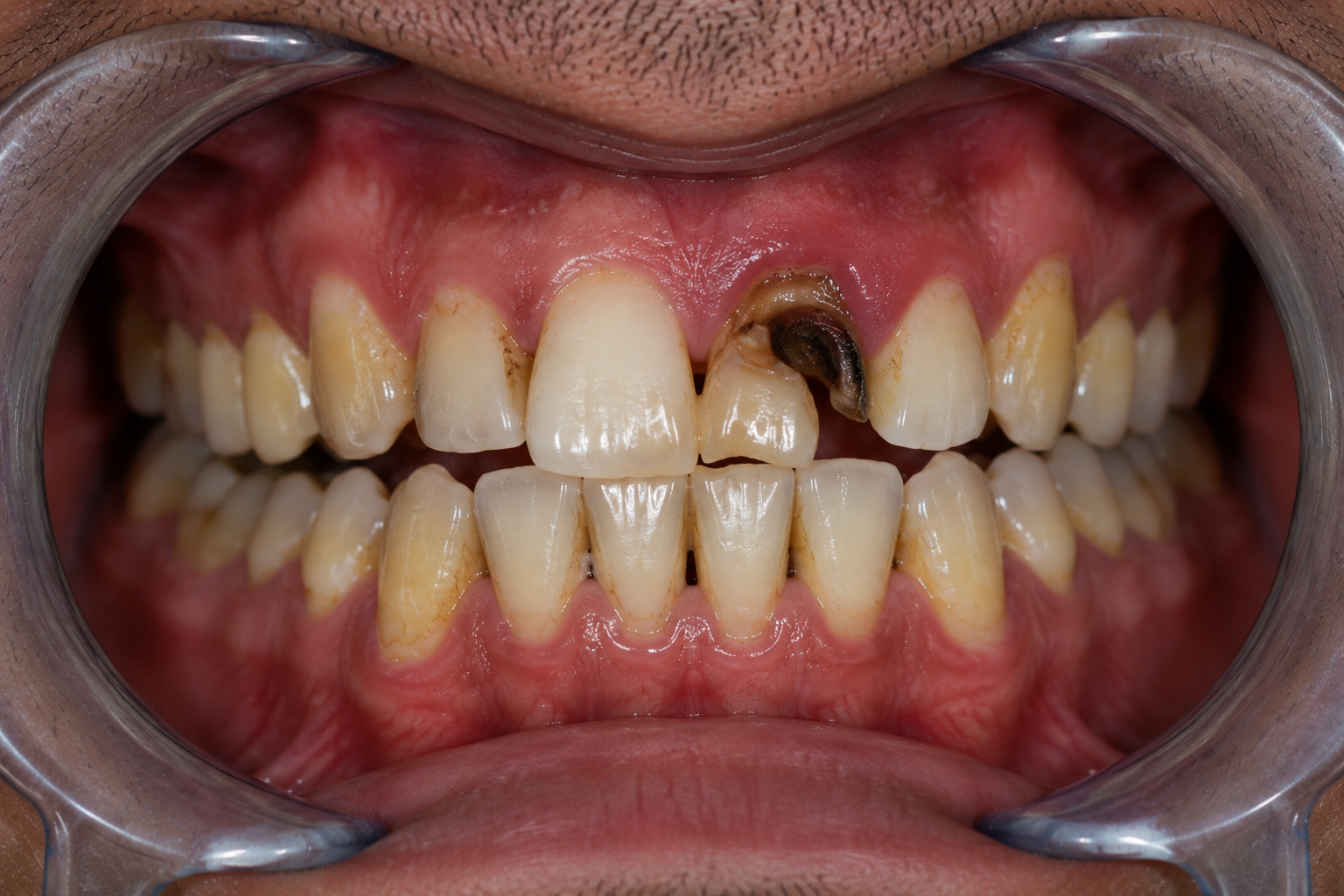 Dental Emergency Before