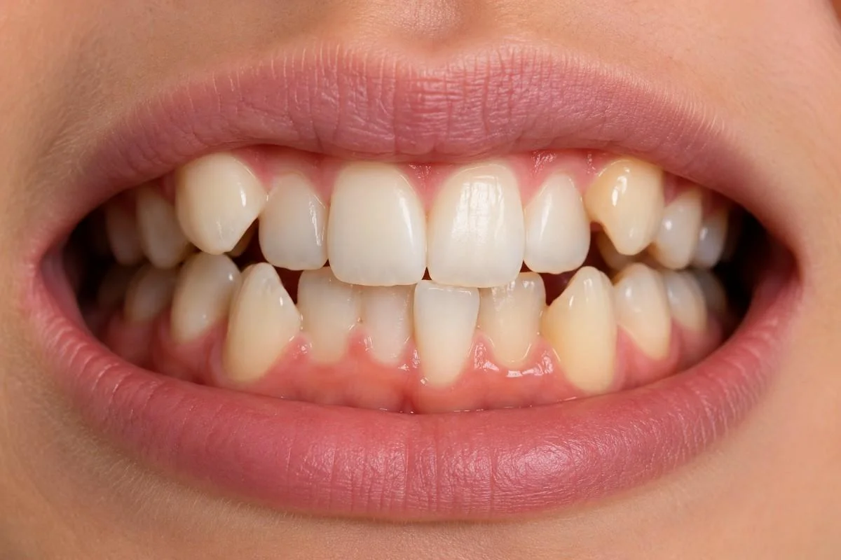 Crooked Teeth Treatment Process Before