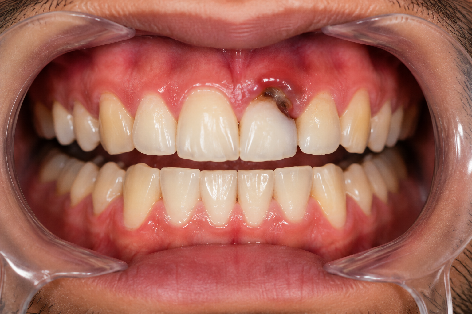 Dental Emergency Before