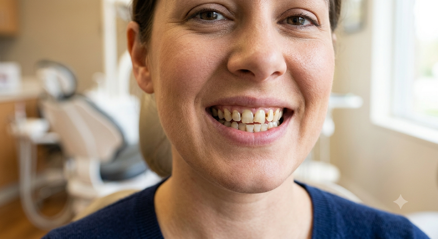 Smile Makeover Treatment In Before